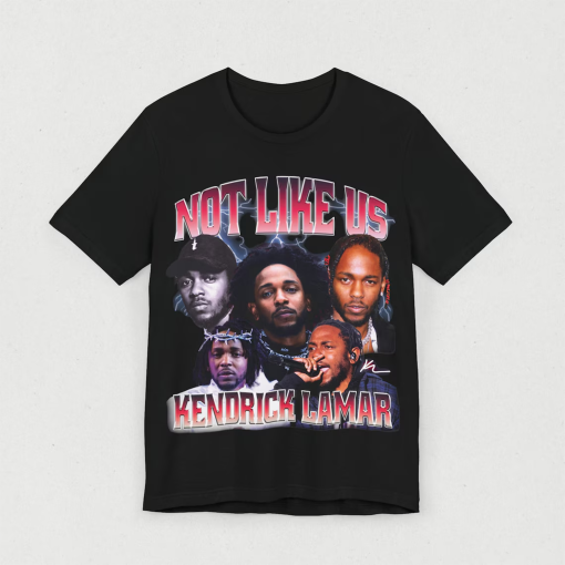 Kendrick Lamar They Not Like Us Unisex TShirt, KDot, Euphoria, Rapper Gifts, Hip Hop Music Merch, Rap Beef, Vintage Rap Tee, For Rap Fans