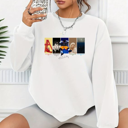 Vintage Billie Eilish Albums Shirt, Hit me Hard and Soft Billie eilish shirt, Happier than ever album shirt, Billie Eilish Shirt, Billie Eilish Concert Shirt