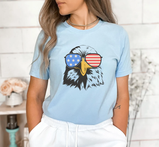 Eagle 4th Of July Shirt, American Flag Shirt, Patriotic Shirt, Fourth Of July shirt, USA Shirt, Memorial Day Shirt, Republican Shirt