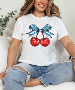 4th of July Coquette Cherry Shirt, 4th…