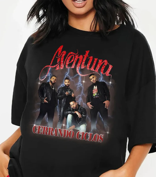 2024 Aventura Tour, Cerrando Ciclos T-shirt, Graphic T-shirt, Unisex Shirt, Aventura Concert Group Shirt