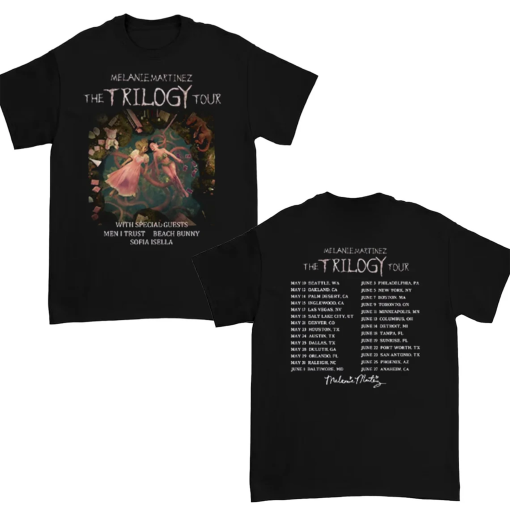 Melanie Martinez The Trilogy Tour 2024 unisex T-Shirt, Portals Album Two Sided Sweatshirt, Retro Melanie Martinez Graphic Shirt