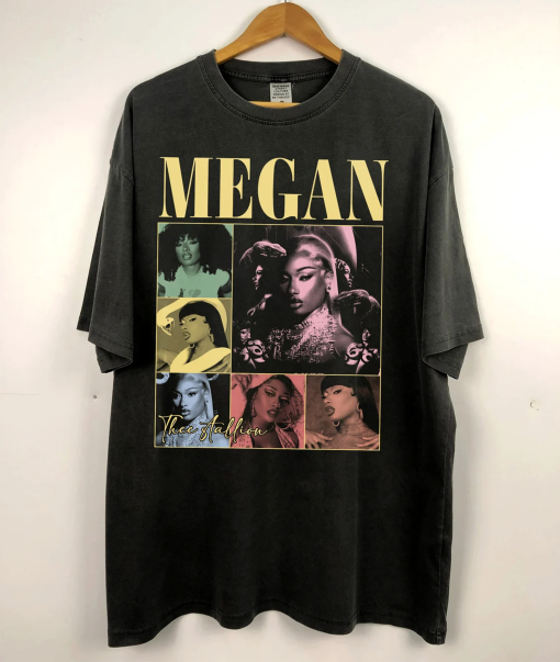 Vintage Megan – Thee Stallion World Tour Shirt, Funny Megan Tee, Megan Merch Music Shirt, Megan Hot Girl Shirt