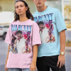 MOST WANTED- Double sided Heavy Weight Tour Merch Bad Bunny 2024 Crop Top T Shirt