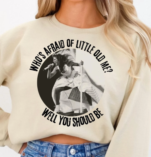 Who’s Afraid of Little Old Me | Well You Should Be | TTPD | Taylor | Swiftie | Music | Lyric Shirt | TS | Paris Tour | Taylor Merch