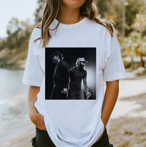 Posty And Morgan Had Some Help Shirt, Country Posty, Post Wallen, Morgan Malone, Posty Morgan, Post Malone Unisex T Shirt Sweatshirt