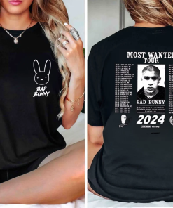 Bad Bunny Most Wanted Tour 2024 Shirt,Sweatshirt,Bad…