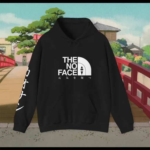 The No Face, Staying Spirited, Spirited Away, Unisex Heavy Blend™ Hoodie, tshirt, sweatshirt.