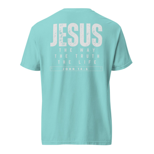 Comfort Color Christian T-shirt, faith-inspired tee, Christian apparel, Christian clothing, faith-based apparel, Christian comfort wear