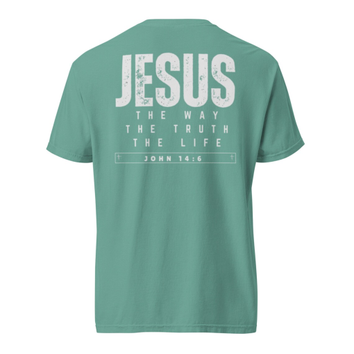 Comfort Color Christian T-shirt, faith-inspired tee, Christian apparel, Christian clothing, faith-based apparel, Christian comfort wear