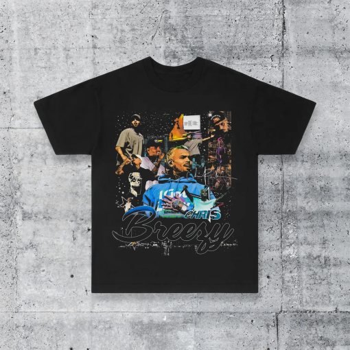 Chris Brown Chris Breezy 11 11 11:11 Concert Tour Merch Streetwear T-Shirt