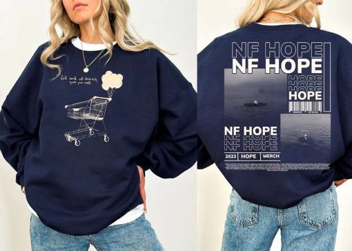 N.F Hope Tour 2 Sides Shirt, N.F Rapper Shirt, N.F World Tour Shirt, N.F Graphic Shirt, Fans Gift For Men Women