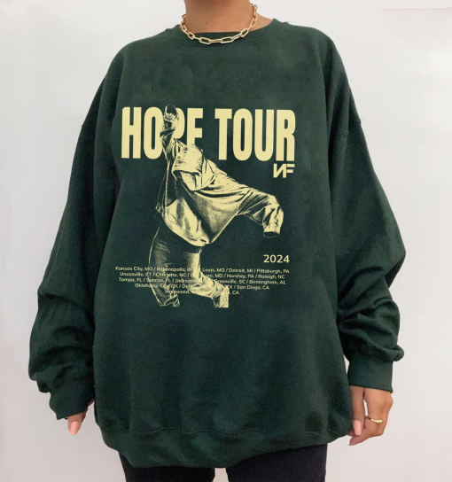 N.F Hope Tour Shirt, N.F Tour Merch Shirt, Vintage N.F Rapper Graphic T-Shirt, N.F Concert Tour T-Shirt, 2024 Shirt