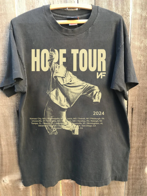 N.F Hope Tour Shirt, N.F Tour Merch Shirt, Vintage N.F Rapper Graphic T-Shirt, N.F Concert Tour T-Shirt, 2024 Shirt