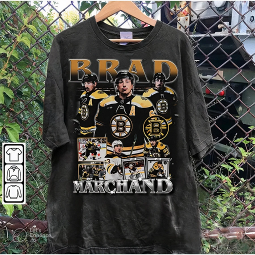 Vintage 90s Graphic Style Brad Marchand T-Shirt, Sweatshirt, Hoodie, Brad Marchand Shirt, Retro American Ice Hockey, Vintage Bootleg