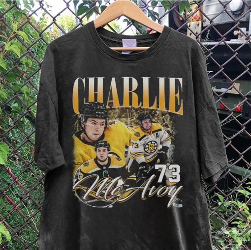 Charlie McAvoy Shirt Ice Hockey American Professional Hockey Championships Sport Merch Vintage Sweatshirt Hoodie Graphic Tee Gift Fan,