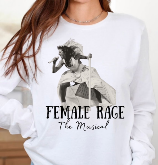 Female Rage | The Musical | TTPD | Taylor | Swiftie | Music | Lyric Shirt | TS | Paris Tour | The Tortured Poets Department | Taylor Merch