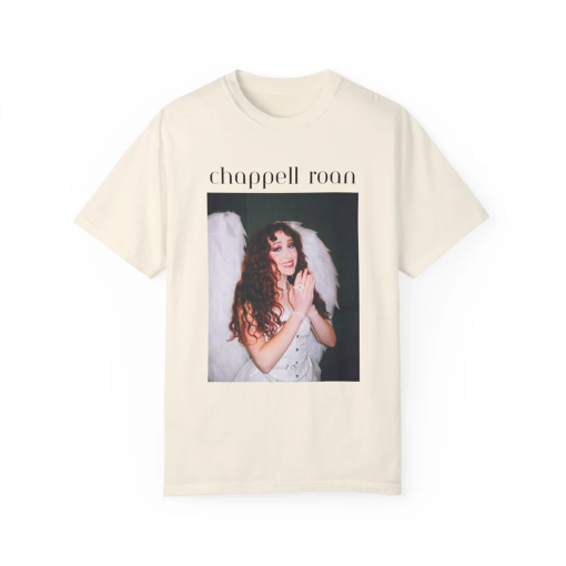 Chappell Roan Angel Comfort Colors Tee for the Rise and Fall of a Midwest Princess Tour