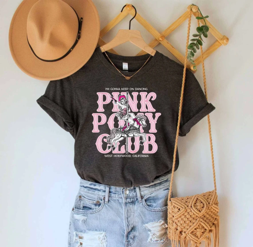 Pink Pony Club Unisex Jersey Short Sleeve Tee, Chappell Roan Fan Shirt, Chappell Shirt, Pink Pony Club Shirt