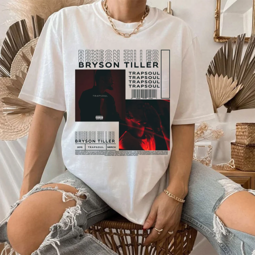 Bryson Tiller Music Album T-Shirt, Merch Vintage Trapsoul For Lovers Rapper Tee Hip-Hop Shirt