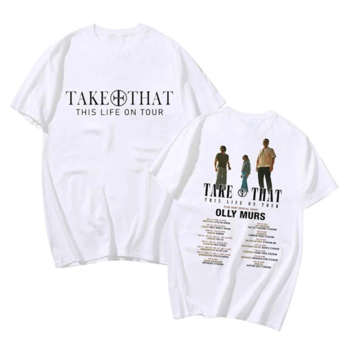 Take That This Life On Tour 2024 Shirt, Take That Concert 2024 T-Shirt, Take That Band Fan Gift, Take That Tour Merch, Music Tour