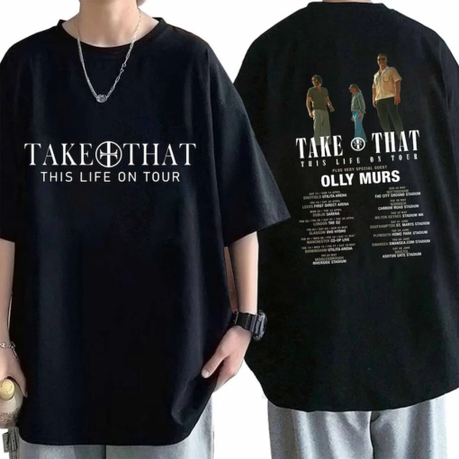 Take That This Life On Tour 2024 Shirt, Take That Concert 2024 T-Shirt, Take That Band Fan Gift, Take That Tour Merch, Music Tour