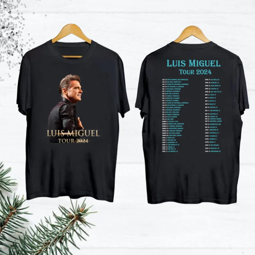 Vintage Luis Miguel Tour 2024 Shirt, Luis Miguel Tour Merch, Luis Miguel Fan Gift Shirt, Luis Miguel Concert Tee, Graphic Luis Miguel Shirt