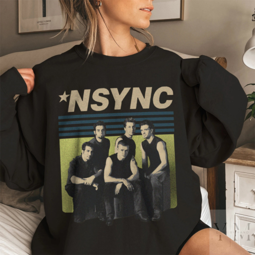 Vintage Nsync Shirt,Nsync Eras Shirt,NSYNC Album Cover Boy Band Shirt,Music tour 2024 shirt,Gifft For Fans,Comfort colors shirt