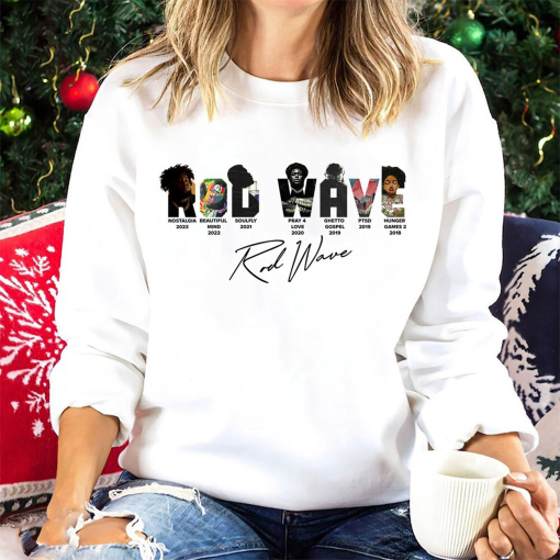 Vintage Rod Wave Album T Shirt, Rap Love Gift, Rod Wave Shirt