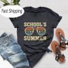 School’s Out For Summer Shirt, Summer Shirt, Vacation Shirt, Teacher Shirt, Teacher Gift, Student Gifts, Student Teacher, Gift For Teacher