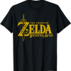 ZELDA – Legend of Original Black T-Shirt The Legend 100% Official Product Nintendo T-Shirt Boy