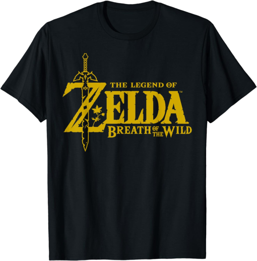 The Legend Of Zelda: Breath Of The Wild Logo T-Shirt