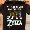 THE LEGEND OF ZELDA BREATH OF THE WILD NINTENDO T-SHIRT PICK DESIGN AND COLOR