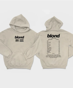 Fr*nk Blond Ocean Round Neck Unisex Hoodie,…