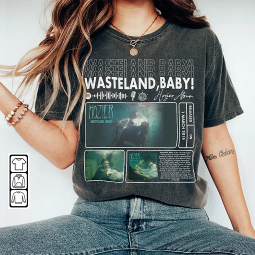 Hozier Music Shirt, Wasteland, Baby Album Shirt