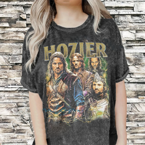 Vintage Hozier Shirt, Hozier Funny Meme Shirt, Hozier Unreal Unearth 2024 shirt, Hozier Aragon Wash Oversized Shirt, Gift For Fans