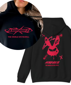 Ateez The World Ep.Fin Will Album Sweatshirt,…