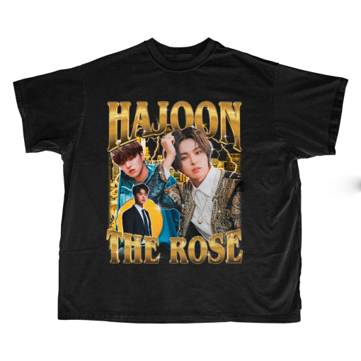 The Rose Hajoon Retro 90s T-shirt – The Rose Bootleg Shirt – Rock Band 90s Tee – Kpop Gift – The Rose Merch – Hajoon Homage