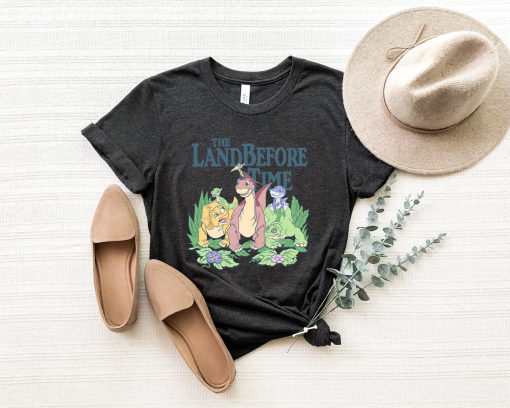 The Land Before Time Shirt, Pastel Dinosaur Friends T-Shirt, Land Before Time Party Sweatshirt, Dino-Mite Journey Tee, Dinosaur Party Gift