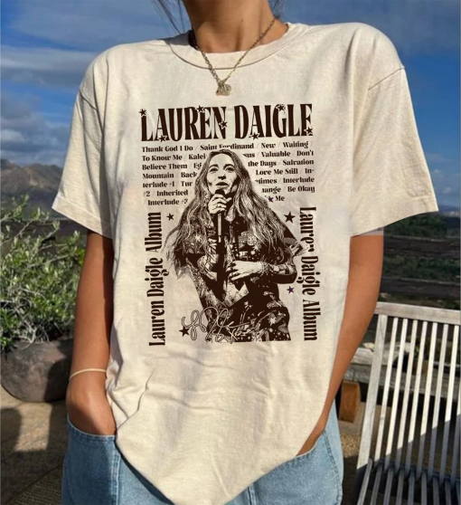 Comfort Color Lauren 90s tshirt, The Kaleidoscope Tour Shirt, Graphic Daigle Tour, Thank I Do Tour Gift for men women tshirt