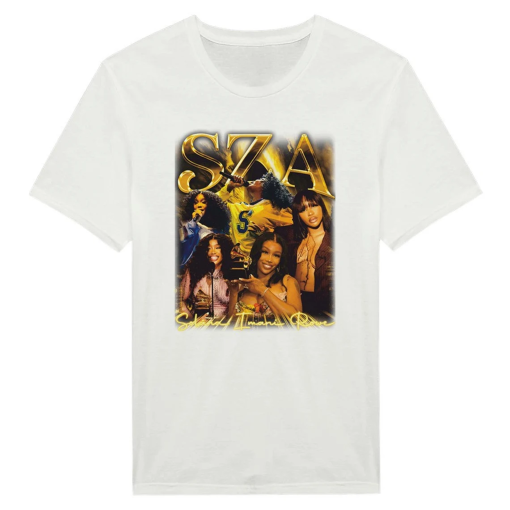 SZA Rapper/ RnB Singer Bootleg Style Classic Unisex Crewneck T-shirt