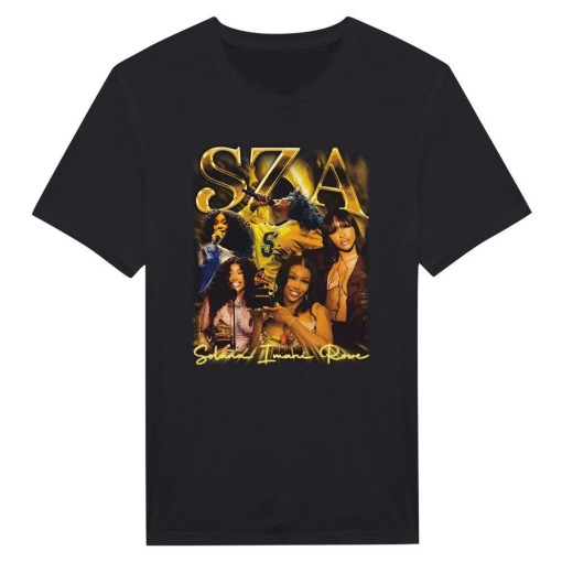 SZA Rapper/ RnB Singer Bootleg Style Classic Unisex Crewneck T-shirt