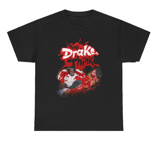 Kendrick Lamar T-Shirt, Invincible think mark think meme, Rap Kendrick Tee, Drake Diss OvHoe Shirt, Medium Heavy Cotton Shirt