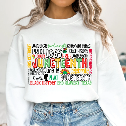 Juneteenth shirt, Juneteenth Shirt shirt, Sublimation shirt, 1865 Freedom shirt, Equality Awareness shirt, Melanin