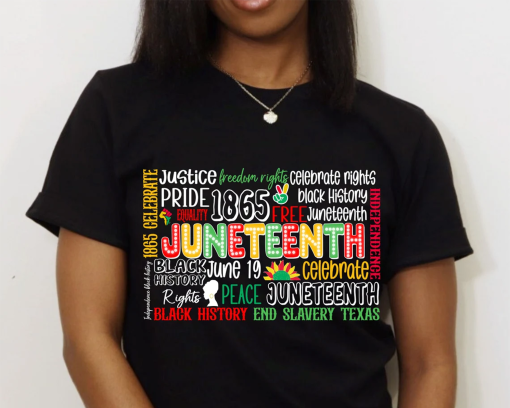 Juneteenth shirt, Juneteenth Shirt shirt, Sublimation shirt, 1865 Freedom shirt, Equality Awareness shirt, Melanin