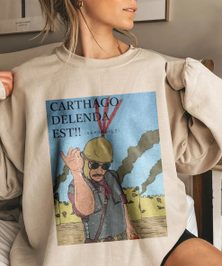 Carthago Delenda Est Shirt – Funny Meme…