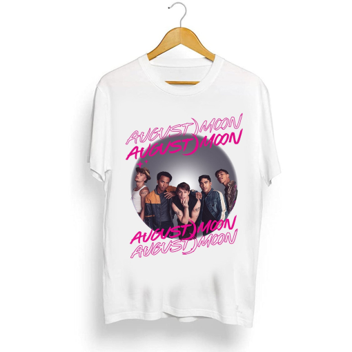 August Moon The Idea Of You Shirt, August Moon Band Shirt, Hayes Campbell, Nicholas Galitzine Fan, Concert Tee, The Idea Of You Movie Tee