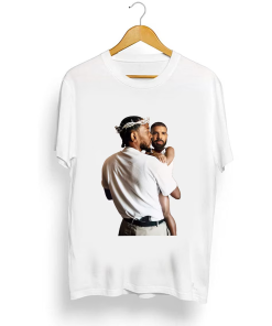 Kendrick Lamar Holding Baby Drake Shirt, Kendrick…