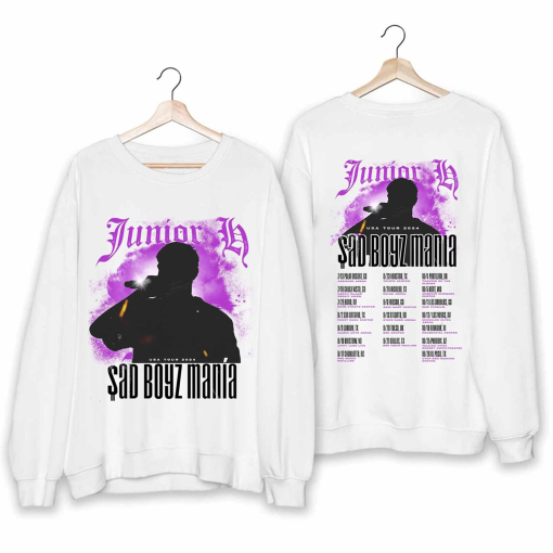 Junior H – Sad Boyz Mania Tour 2024 Shirt, Junior H Fan Shirt, Junior H 2024 Concert Shirt, Sad Boyz Mania 2024 Concert Shirt, Junior H Tee