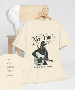 Neil Young/Down by the river/Unisex Heavy Cotton…